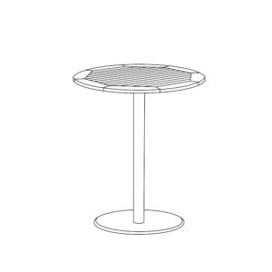 Travira 32&#8243; Round Bar Table