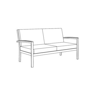 Travira Cushion Loveseat