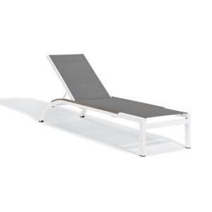 Argento Armless Chaise Lounge