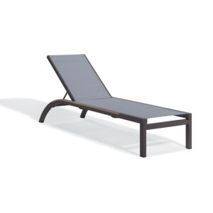Argento Armless Chaise Lounge