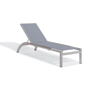 Argento Armless Chaise Lounge
